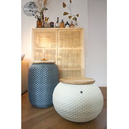 Bild 2 - HALO high Beistelltisch/ Korb dark grey