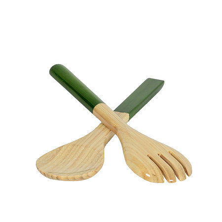 Bild 1 - Bambus-Besteck-Set, grasgr�n