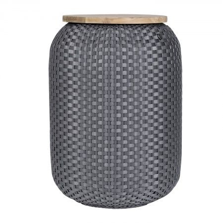Bild 1 - HALO high Beistelltisch/ Korb dark grey