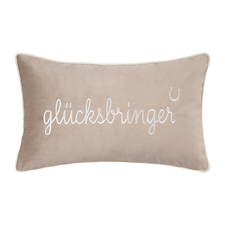 Bild 1 - PAD Kissenh�lle Gl�cksbringer beige