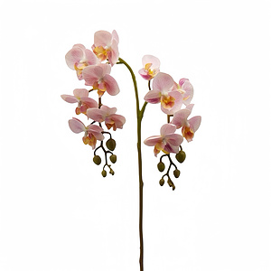 Kunstblumen Orchidee rose klein