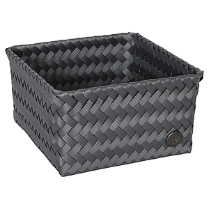 FIT square 18 high Korb dark grey
